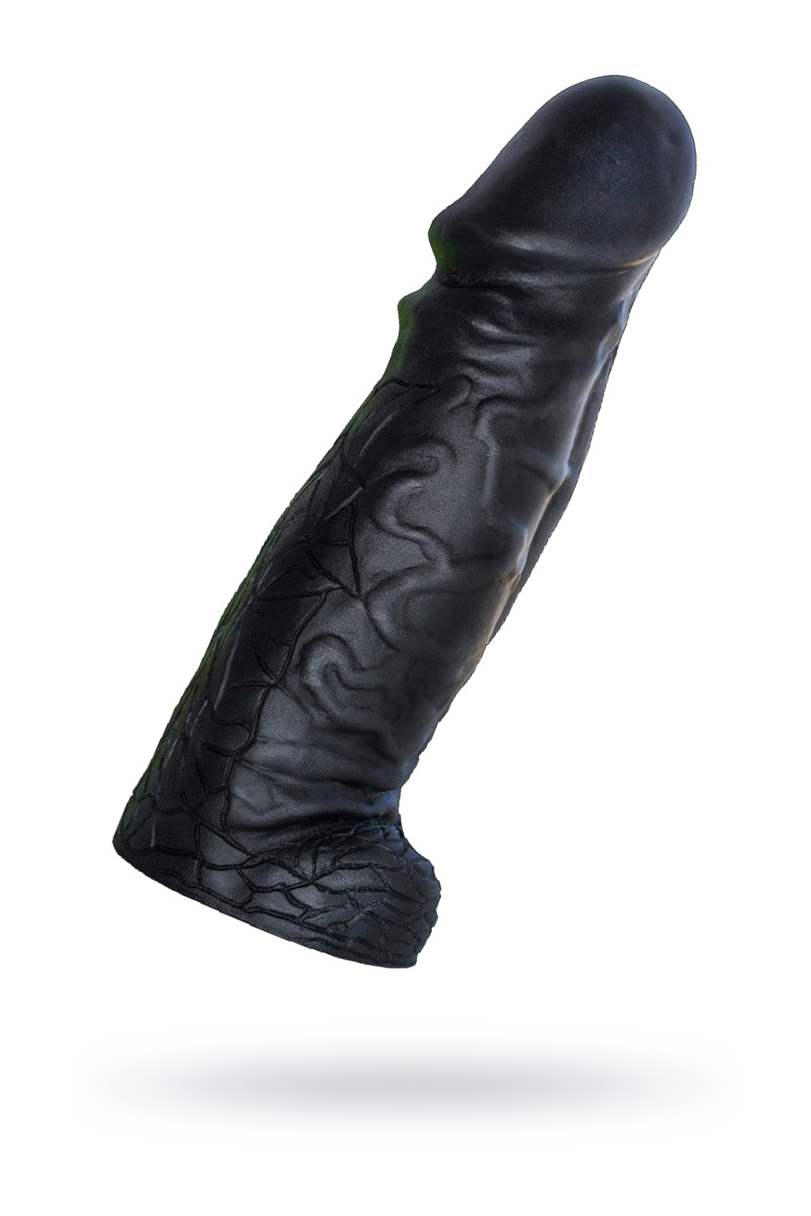 Фаллоимитатор-супергигант Despot Lovetoy,пвх,черный, 28 см