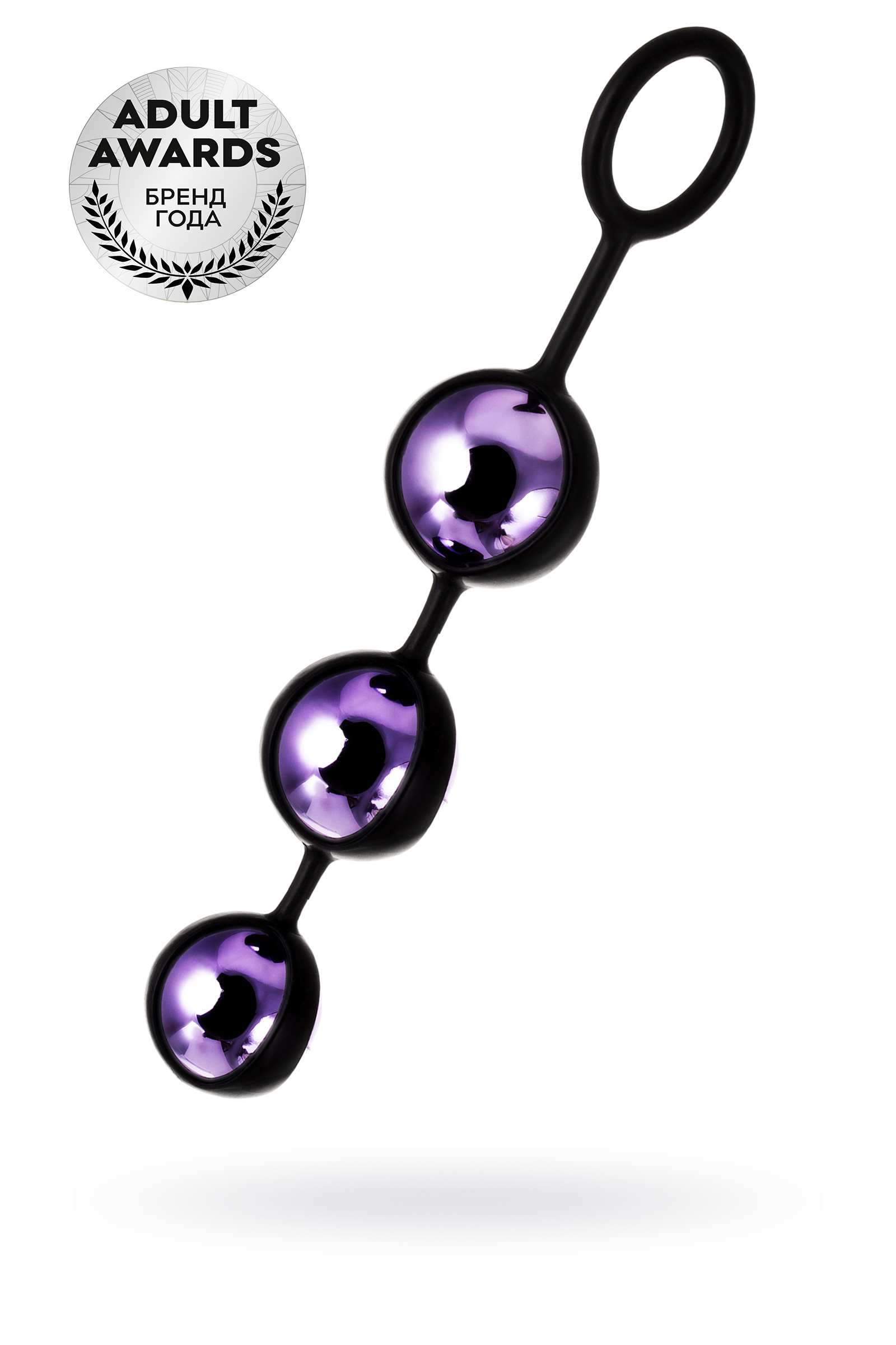 Вагинальные шарики TOYFA A-Toys HONY, ABS пластик,  фиолетовый, 18,5 см