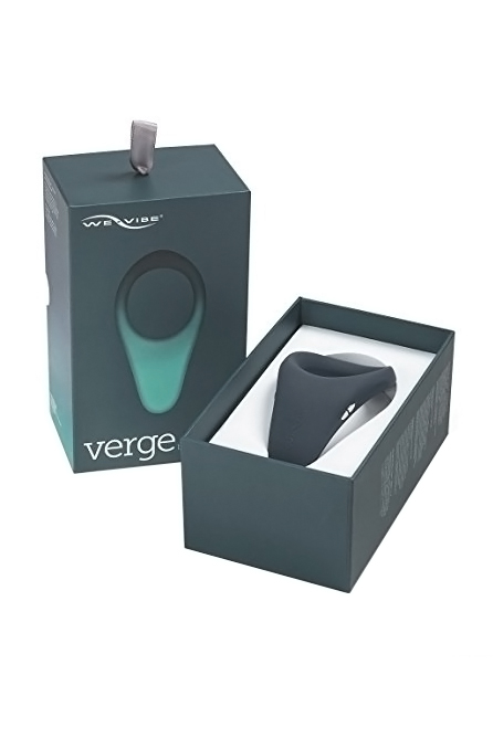 Кольцо эрекционное WE-VIBE Verge серый,силикон,11,4 см.