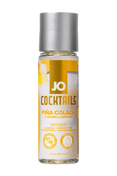 Съедобный лубрикант со вкусом коктейля «Пина Колада» JO H2O PINA COLADA, 60 мл