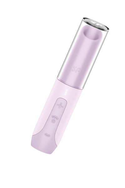 Мини-вибратор с 3D пульсацией Satisfyer Secret Kiss с USB-C зарядкой, силикон, ABS, розовый, 13 см