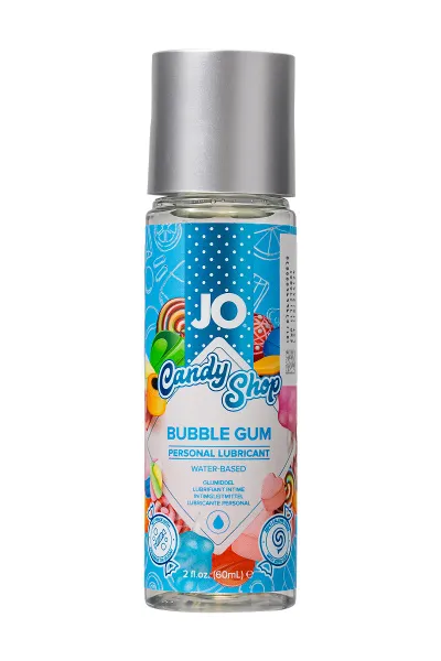 Съедобный лубрикант со вкусом "Бабл Гам" JO H2O Candy Shop Bubble Gum, 60 мл