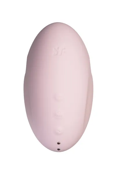 Вакуум-волновой бесконтактный стимулятор клитора Satisfyer Vulva Lover 3, силикон, розовый