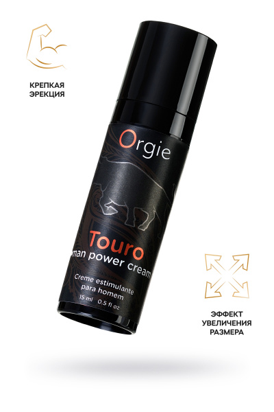 Крем возбуждающий  для мужчин Orgie Touro, 15 мл