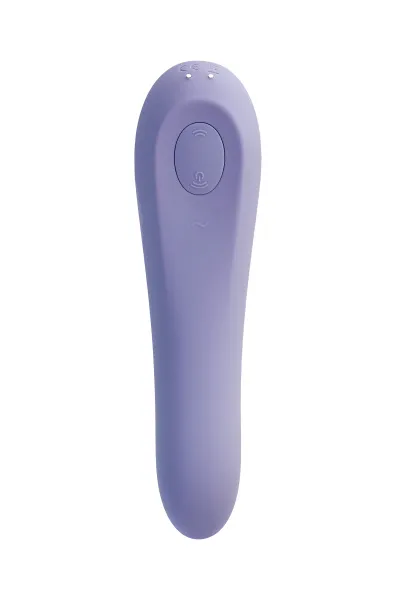 Вакуум-волновой бесконтактный стимулятор клитора Satisfyer Dual Pleasure, Лиловый, 17,9 см, Ø 3,0