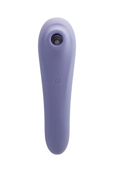 Вакуум-волновой бесконтактный стимулятор клитора Satisfyer Dual Pleasure, Лиловый, 17,9 см, Ø 3,0