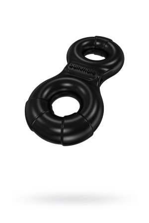 Виброкольцо на пенис BATHMATE EIGHT, ELASTOMEX, черное, Ø4-2,4 СМ