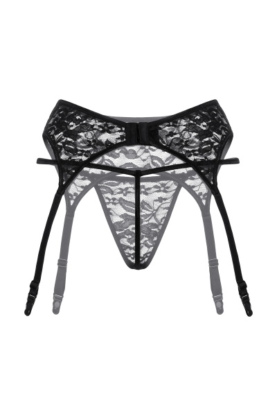 Пояс и стринги кружевные 