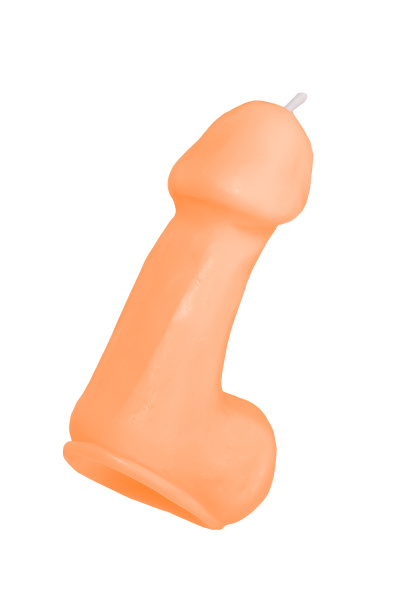 Свеча Pecado BDSM «Пенис средний», телесный, 47 гр.