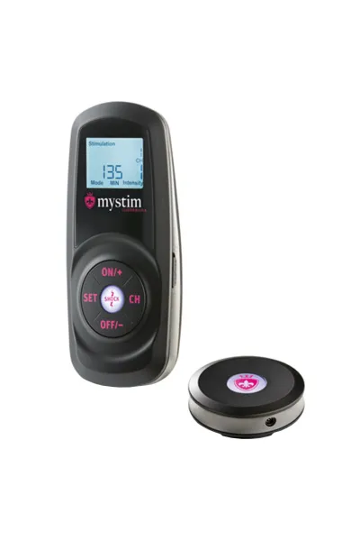 Источник импульсов Mystim Cluster Buster, пульт ДУ, digital, 12 программ