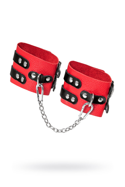 Оковы Pecado BDSM с двумя ремешками с люверсами,мягкие