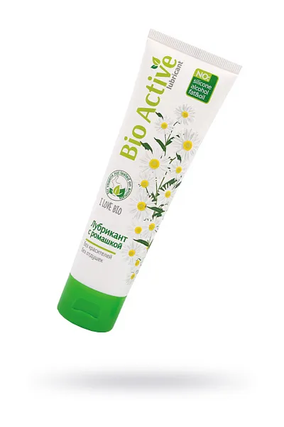 Гель-лубрикант «BIO ACTIVE» с ромашкой и д-пантенолом, 100 г