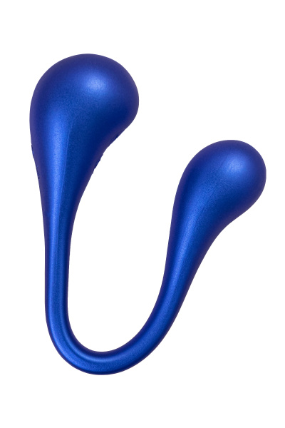 Многофункциональный вибратор L`Eroina APP INEFY  с пультом и APP, силикон, синий, 26,5 см