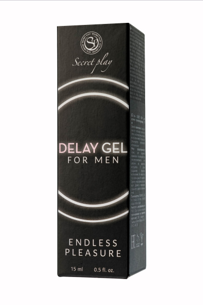 Гель SECRET PLAY для мужчин пролонгирующий, 15 мл